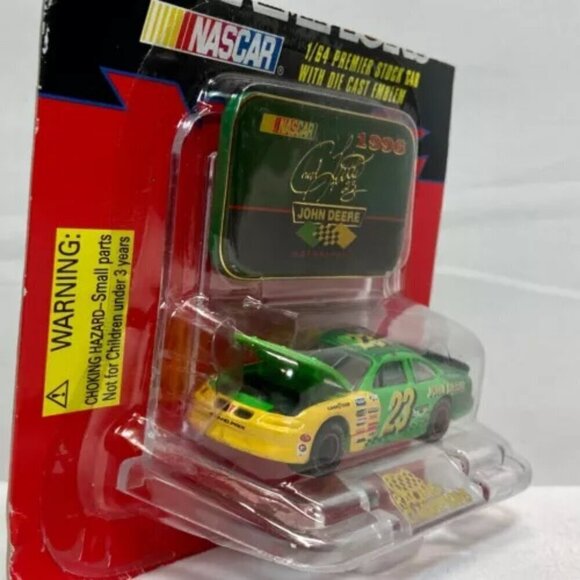 Racing Champions 1996 John Deere 1:64 Nascar Chad Little #23 Pontiac Grand Prix - Picture 2 of 6